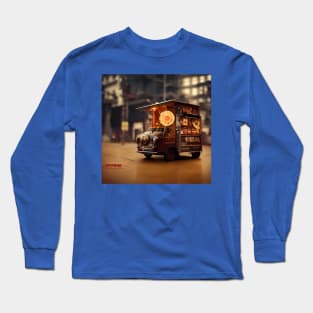 Steampunk Tokyo Ramen Food Truck Long Sleeve T-Shirt